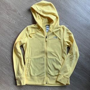 Yellow North Face Full Zip